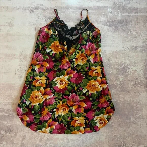 Gold Label Victoria’s Secret Floral Lace Slip XS/S - Picture 7 of 11